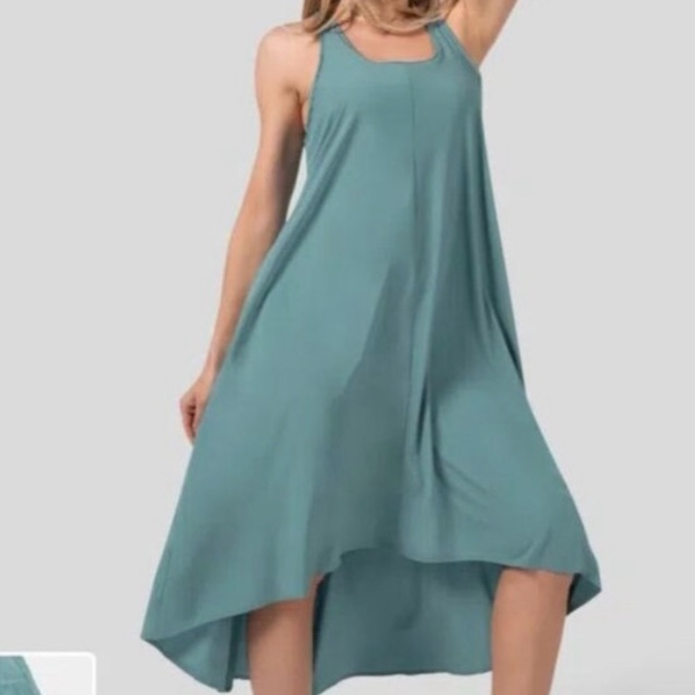 Halara Breezeful Racerback Side Pocket Midi Quick Dry Dress M